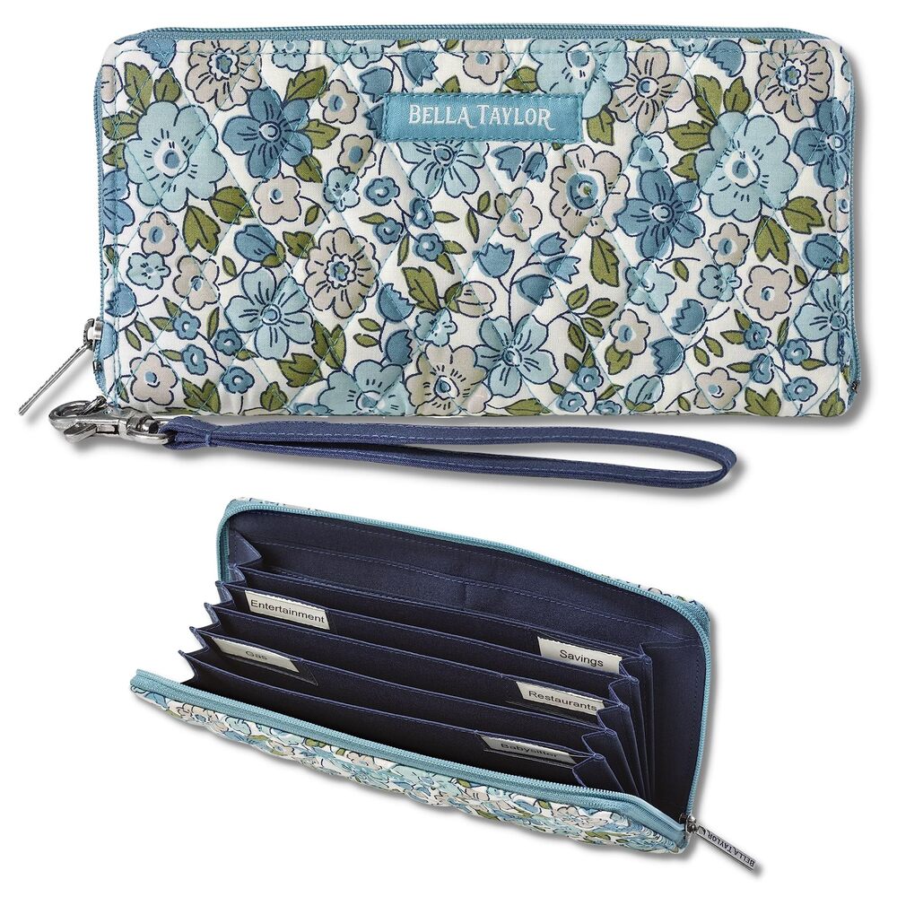 8435 Cash Envelope Wallet For Budgeting - Rfid Protected - Cash Stuffing